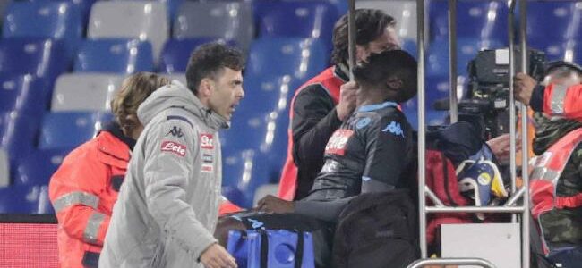 infortunio koulibaly recupero