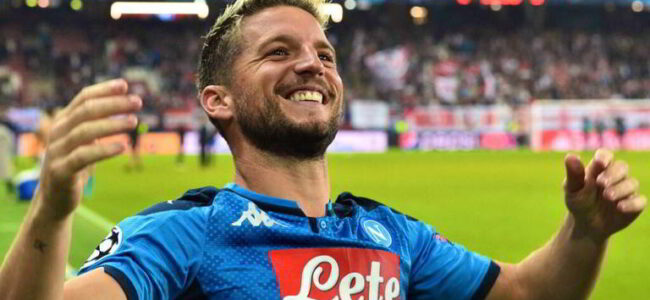 messaggio mertens napoli