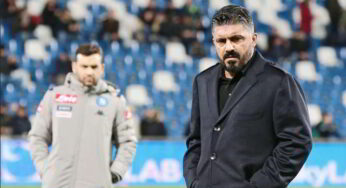 Napoli-Inter le formazioni ufficiali. Gattuso sceglie Di Lorenzo centrale, torna Hysaj