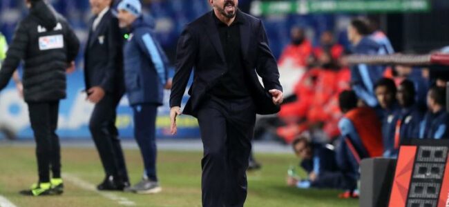 Napoli-Lazio, la reazione di Gattuso nello spogliatoio. Messaggio di ADL