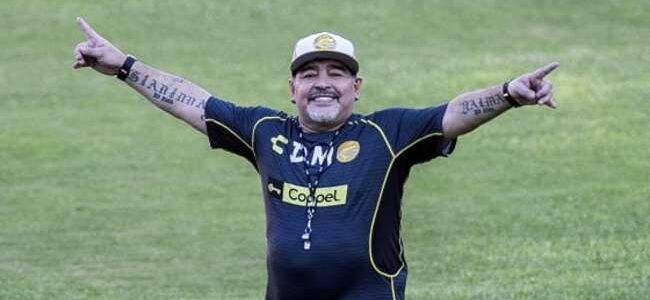 maradona post instagram carica napoli