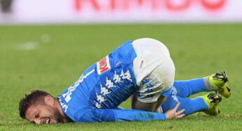 Infortunio alla caviglia di Mertens: ecco le previsioni di recupero
