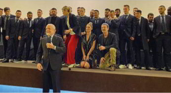 De Laurentiis messaggio alla squadra: «Recuperiamo il terreno perduto»