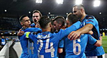 NAPOLI-BARCELLONA 1-1 Messi non punge Mertens si. Applauso del San Paolo agli azzurri