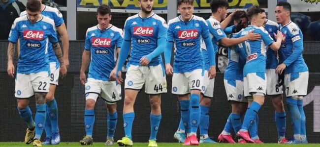 Il Napoli batte per 1-0 l’Inter. Decide una magia di Fabian Ruiz