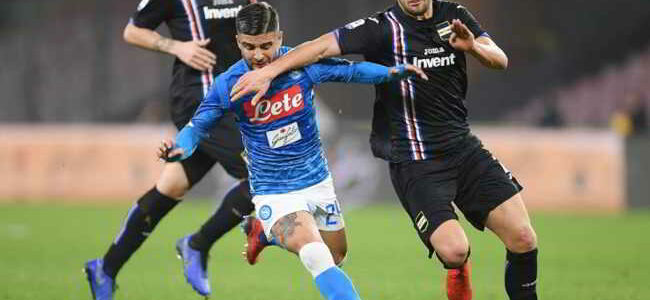 sampdoria-napoli dove vederla in tv