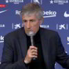 Setien: "Barcellona-Napoli a porte chiuse sarebbe triste"