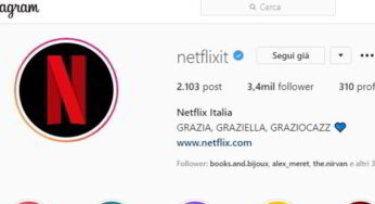 Instragram Netflix Italia: il mistero della scritta “Grazia, Graziella, Graziocazz”