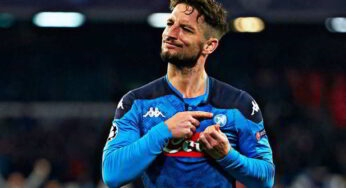 Napoli, Mertens: ” Dopo il tampone, ho detto all’infermiere che sono un suo fan”.