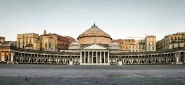 Napoli, Piazza plebiscito manifestazione dei fotografi del mondo del Wedding