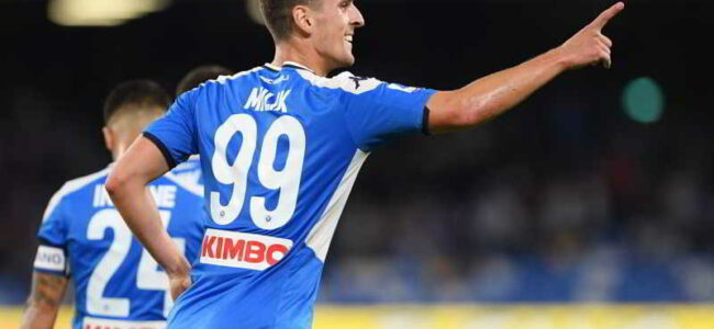 milik addio a fine stagione