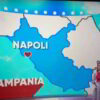 Andiamo a Napoli ma la mappa e del lazio