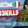 record italiano kill warzone savyultras