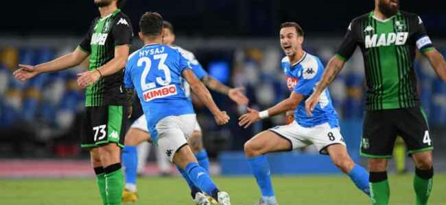 gazzetta napoli sassuolo