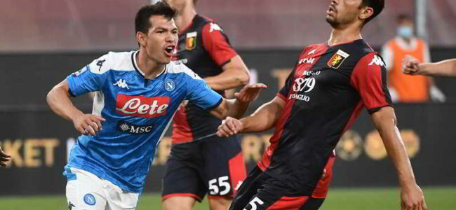 video gol napoli genoa