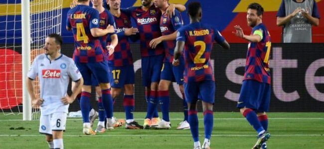 barcellona napoli gol