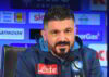 Gattuso conferenza stampa ritiro Napoli
