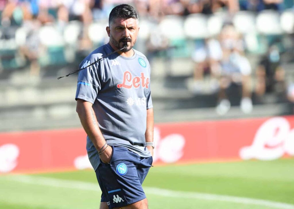 Gattuso incita Lozano. Osimenh ancora in goal