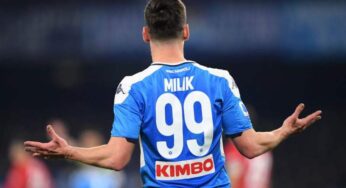 Under al Napoli, dipende tutto da Milik. Il polacco attende la Juve e rallenta il mercato