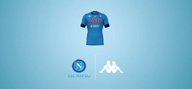 video nuova maglia napoli