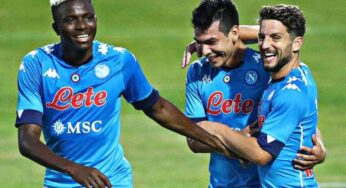 L’agente di Osimhen: ” A Napoli si sente a casa. Ecco cosa mi ha detto dopo la partita”