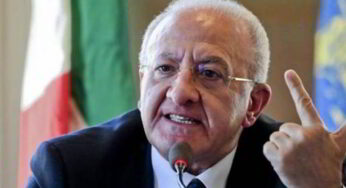 Allarme coronavirus, De Luca: “Pronto a chiudere di nuovo la Campania”