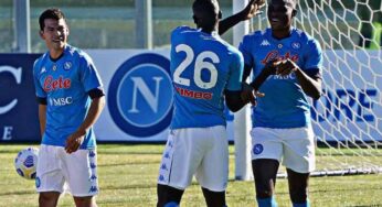 Napoli: Osimhen superstar, ancora tripletta in amichevole. Lozano in ripresa