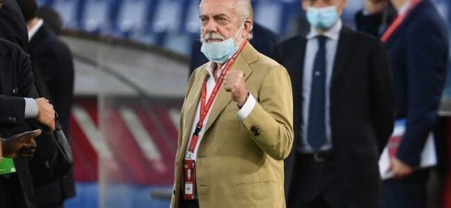 de laurentiis positivo coronavirus