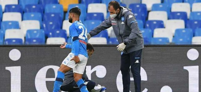 infortunio insigne out juventus