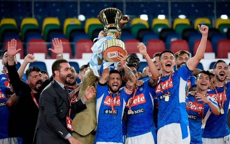 Coppa Italia 2020-2021, Il Napoli giocherà dagli ottavi