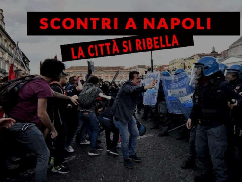 Scontri a Napoli
