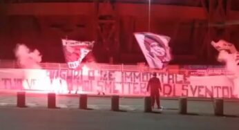 Video – Compleanno Maradona, striscione da brividi per D10S