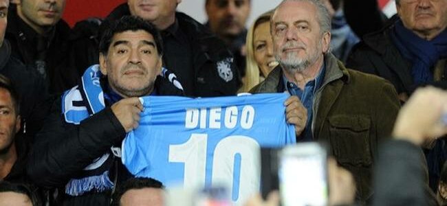 maradona maglia napoli