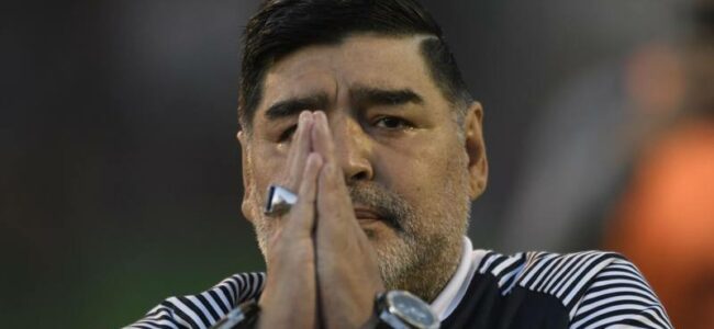 morte maradona reazioni