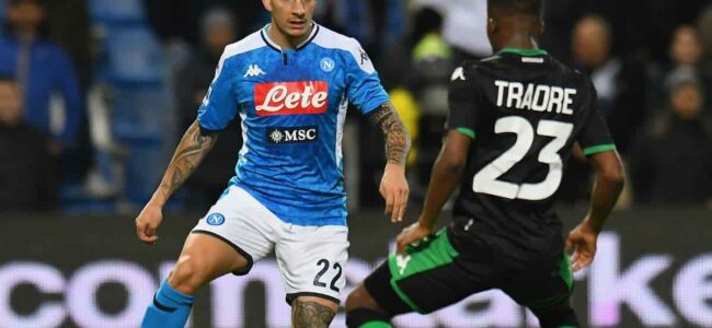 Napoli Sassuolo streaming