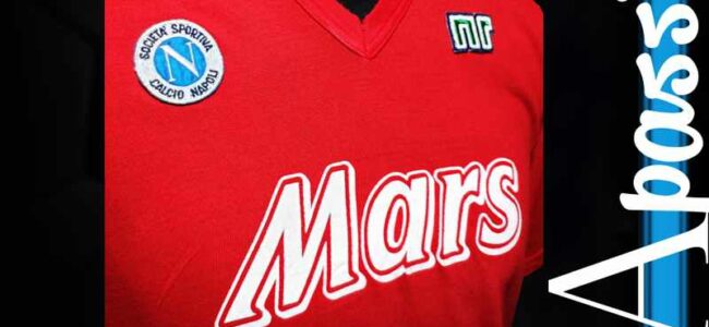 maglia rossa maradona atalanta fronte