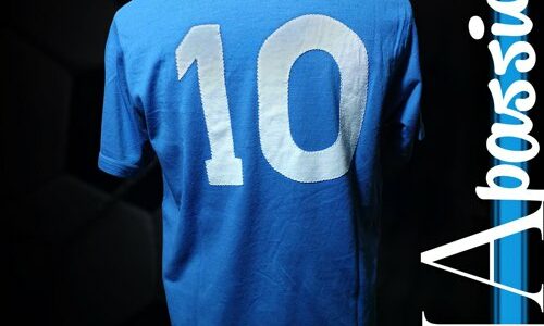 maglia indossata maradona