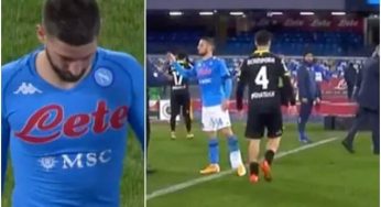 Il Napoli preoccupato per le condizioni di Mertens dopo l’infortunio