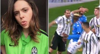Napoli-Juve, Francesca Michielin:“Se questo è un arbitraggio, la prossima arbitro io”