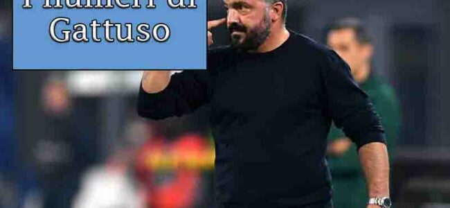 numeri gattuso sconfitte
