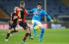 Genoa-Napoli 2-1, Manganiello nega un rigore netto agli azzurri
