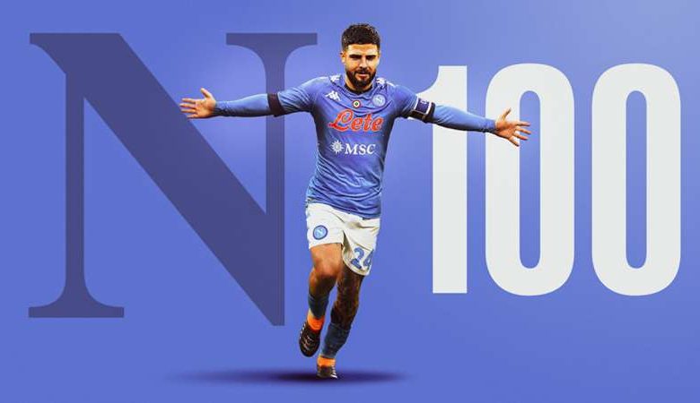 Insigne 100 goal Napoli