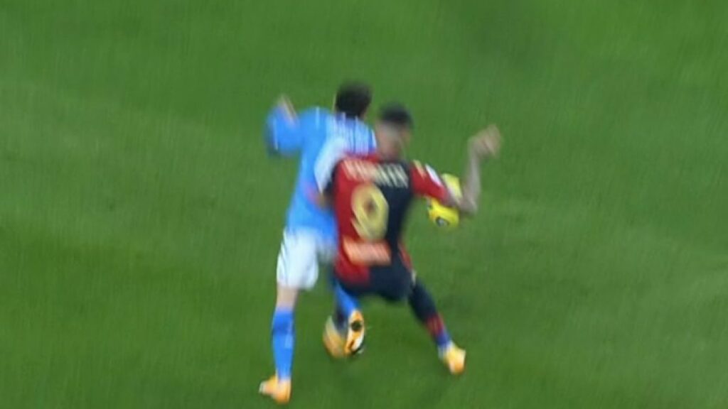 rigore mario rui genoa