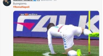 Gallery – Il Napoli strapazza la Roma, foto e meme invadono il web