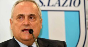 Lotito: “Quando Napoli e Fiorentina fallirono lo Stato non ha incassato nulla!”