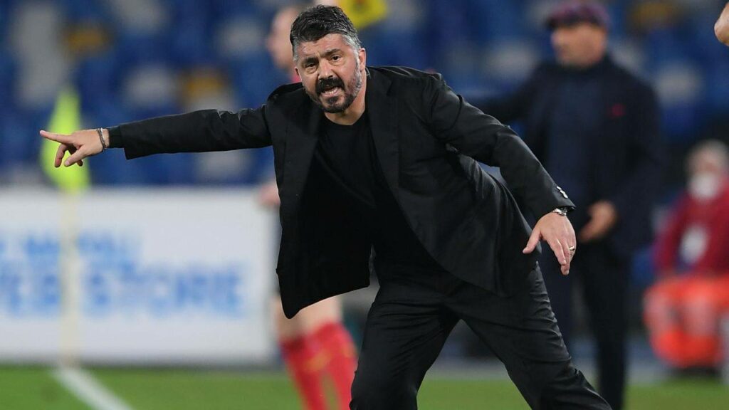 napoli gattuso classifica champions league