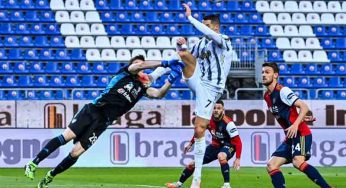 Cristiano Ronaldo abbatte Cragno: manca il rosso, è uno scandalo assurdo