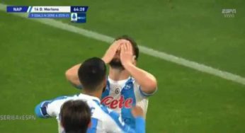 Mertens in lacrime dopo il gol alla Lazio. Il belga è nella storia azzurra