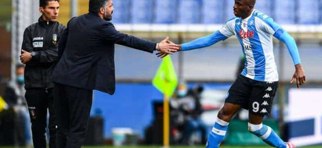 L'agente di Osimhen: "Resta a Napoli al cento per cento"