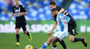 Sampdoria-Napoli: i convocati di Gattuso. Probabili formazioni e canale tv